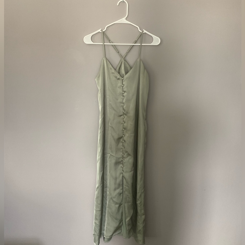 Button front dress